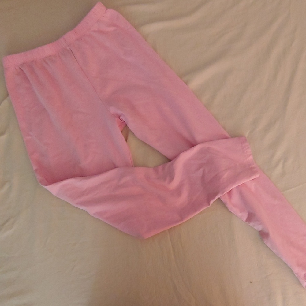 Pink leggings